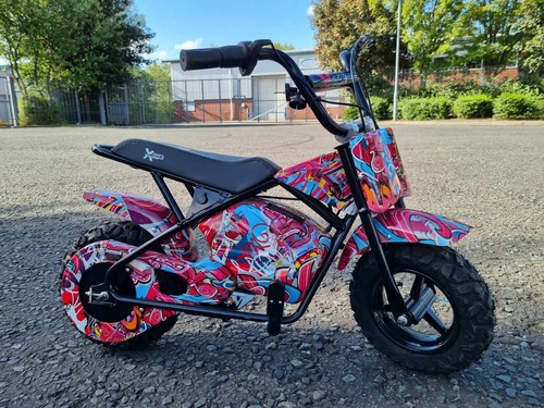 Mini bike graffiti - bike, pink