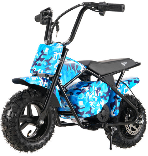 Mini bike child army blue - army,
